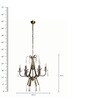 Brass Metal Chandelier