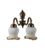Troyes Antique Brass Brass Wall Sconces
