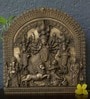 Antique Brass Durga Sculpture