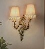 Antique Brass European Wall Sconce with Jute Tassel Shades