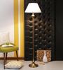 Antique Brass Floor Lamp