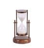 Antique Brass Hanging Wood Sand Timer