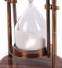 Antique Brass Hanging Wood Sand Timer