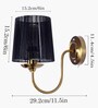 Antique Brass LED Acrylic Wall LightLED Acrylic Wall Light Fixture