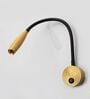 Antique Brass LED Wall Mounted Reading Light with Flexible Gooseneck Arm
