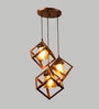Kylie Antique Brass Metal Cluster Hanging Light