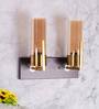 Metal Wall Mounted Uplight Sconce (Brass)