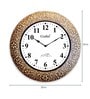 Gold Brass Antique Traditional Wall Clock