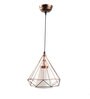 Idris Antique Brass Metal Hanging Light