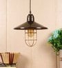 Dorian Antique Brass Metal Hanging Light