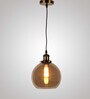 Prato Antique Brass Metal Hanging Light