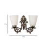 Manchester Antique Brass Metal Wall Sconces