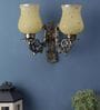Antique Brass Metal Wall Light