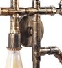 Antique Metal Novelty Wall Light (Brass)