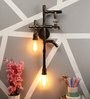 Antique Metal Novelty Wall Light (Brass)