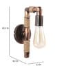 Castilla Metal Novelty Wall Light (Brass)