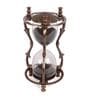 Antique Brass Madeline Sand Timer With Twig Pillar