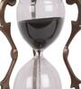 Antique Brass Madeline Sand Timer With Twig Pillar