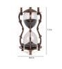 Antique Brass Madeline Sand Timer With Twig Pillar
