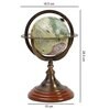 Antique Brown Brass Globe