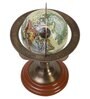 Antique Brown Brass Globe
