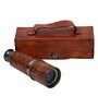 Antique Brown Brass Hand Held Telescope