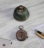 Antique Brown Brass Pocket Watch
