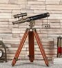 Antique Brown Brass Table Top Telescope