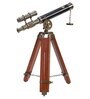 Antique Brown Brass Table Top Telescope