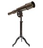 Antique Brown Brass Table Top Telescope