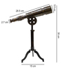 Antique Brown Brass Table Top Telescope