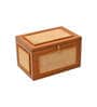 Antique Brown Wood Jewellery Organiser