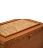 Antique Brown Wood Jewellery Organiser