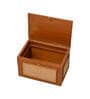 Antique Brown Wood Jewellery Organiser