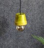 Antonio Yellow Metal Hanging Light