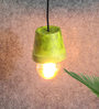 Antonio Yellow Metal Hanging Light