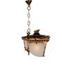 Antique Copper Acrylic Outdoor Hanging Light