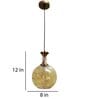 Troika Copper Iron Hanging Light