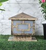 Modern Antique Gold Aluminium Gate Light