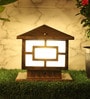 Modern Antique Gold Aluminium Gate Light