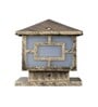 Modern Antique Gold Aluminium Gate Light