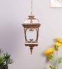 Antique Gold Aluminium Outdoor Hanging Light