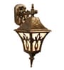 Mieko Antique Gold Aluminium Outdoor Wall Light