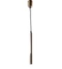 Antique Gold Aluminium Single Hanging Light