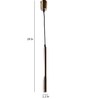 Antique Gold Aluminium Single Hanging Light
