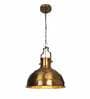 Winfrey Antique Gold Brass Hanging Light