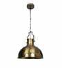 Winfrey Antique Gold Brass Hanging Light