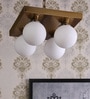 Euphoria Gold Aluminium & Mild Steel Globe Chandelier