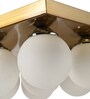 Planck Gold Aluminium & Mild Steel Globe Chandelier