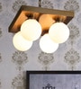 Euphoria Gold Aluminium & Mild Steel Globe Chandelier